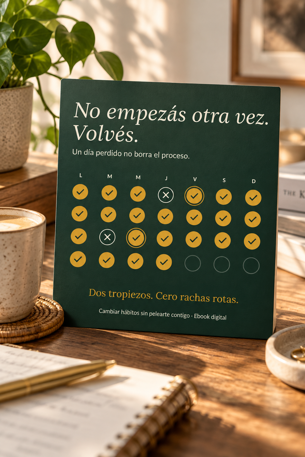 Cambiar hábitos sin pelearte contigo