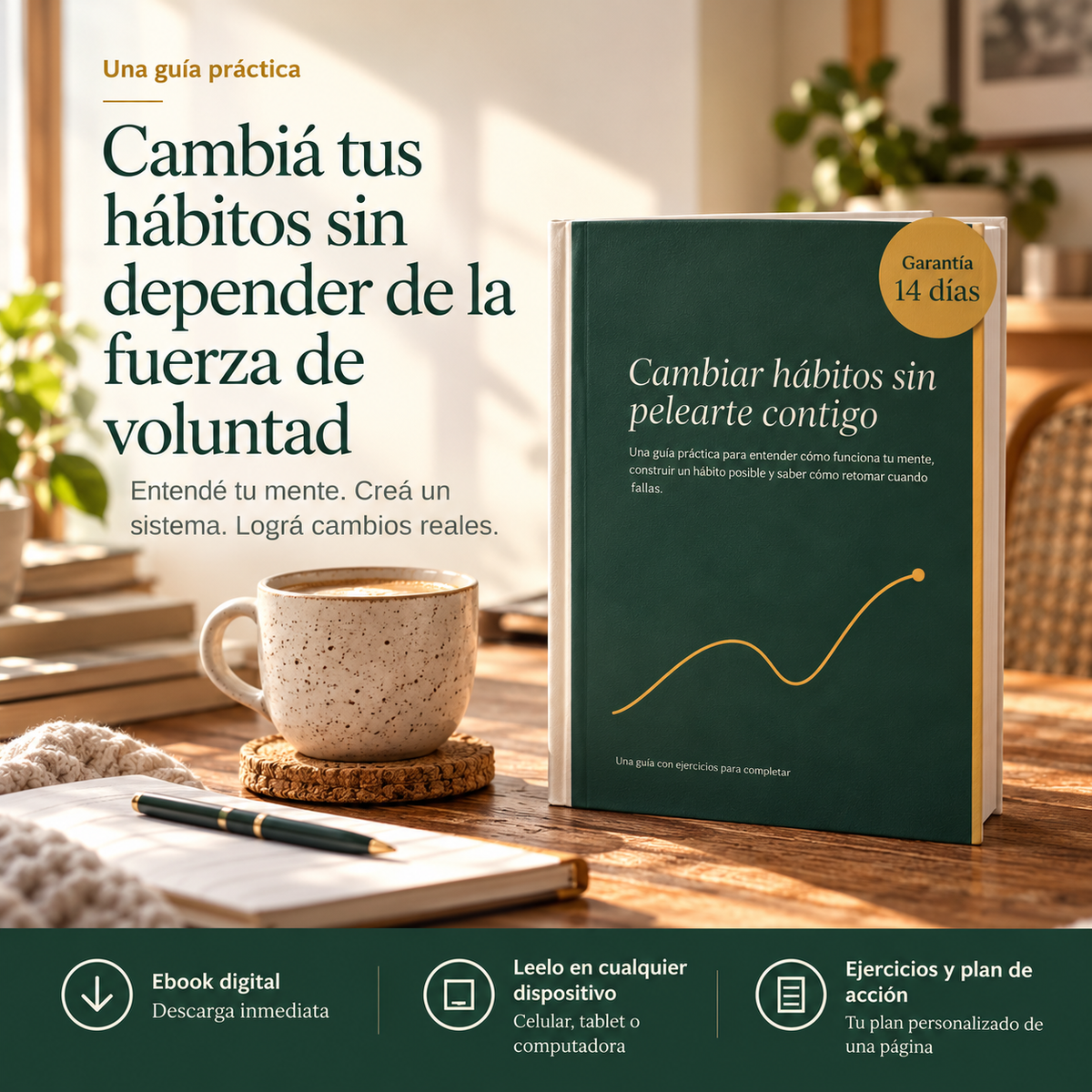 Cambiar hábitos sin pelearte contigo
